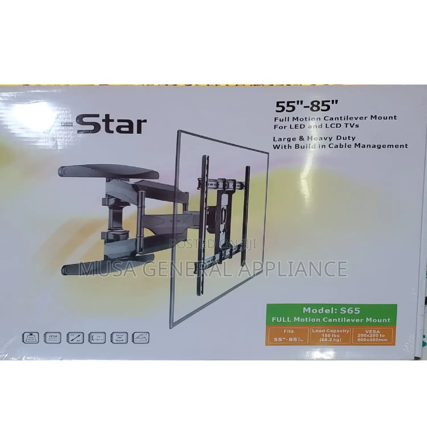 55" - 85inch Tv Wall Maunt