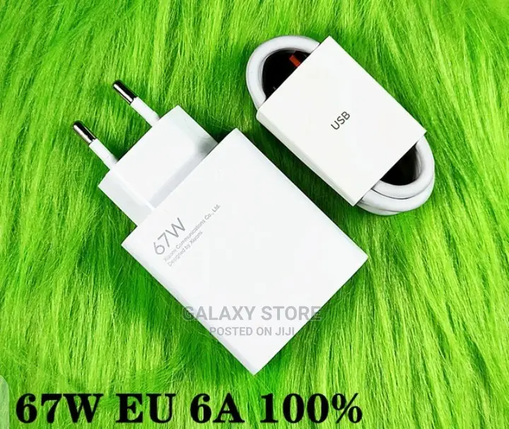 67w Charger Xiaomi Original Fast Charge Power Adapter 6A
