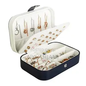 Ear Rings and Necklaces Leather Box