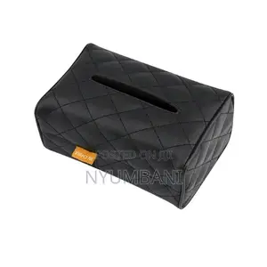 Car Leather Tissue Bag