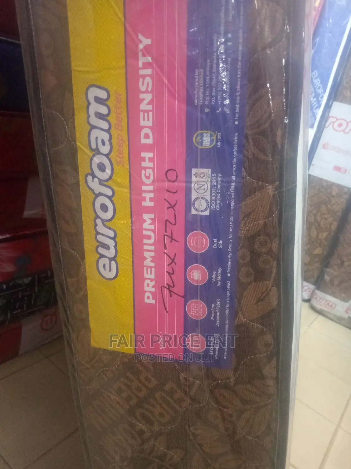 Premium High Density 6*6 by 10inches(Brown)