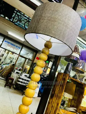 Unique Wooden Lamp
