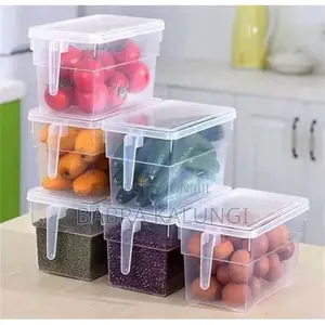 2pcs Plastic Fridge Storages