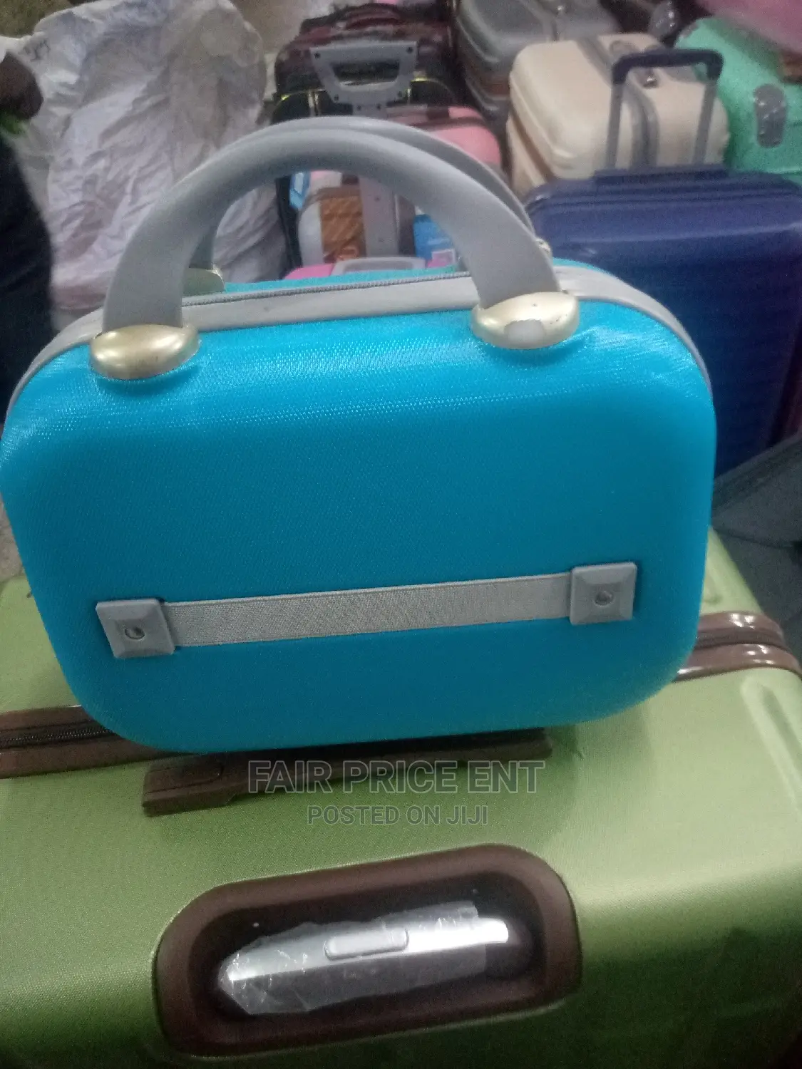 Beauty Plastic Bag Big ( Blue)