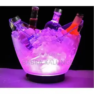 8l Led Light Changing Bucket