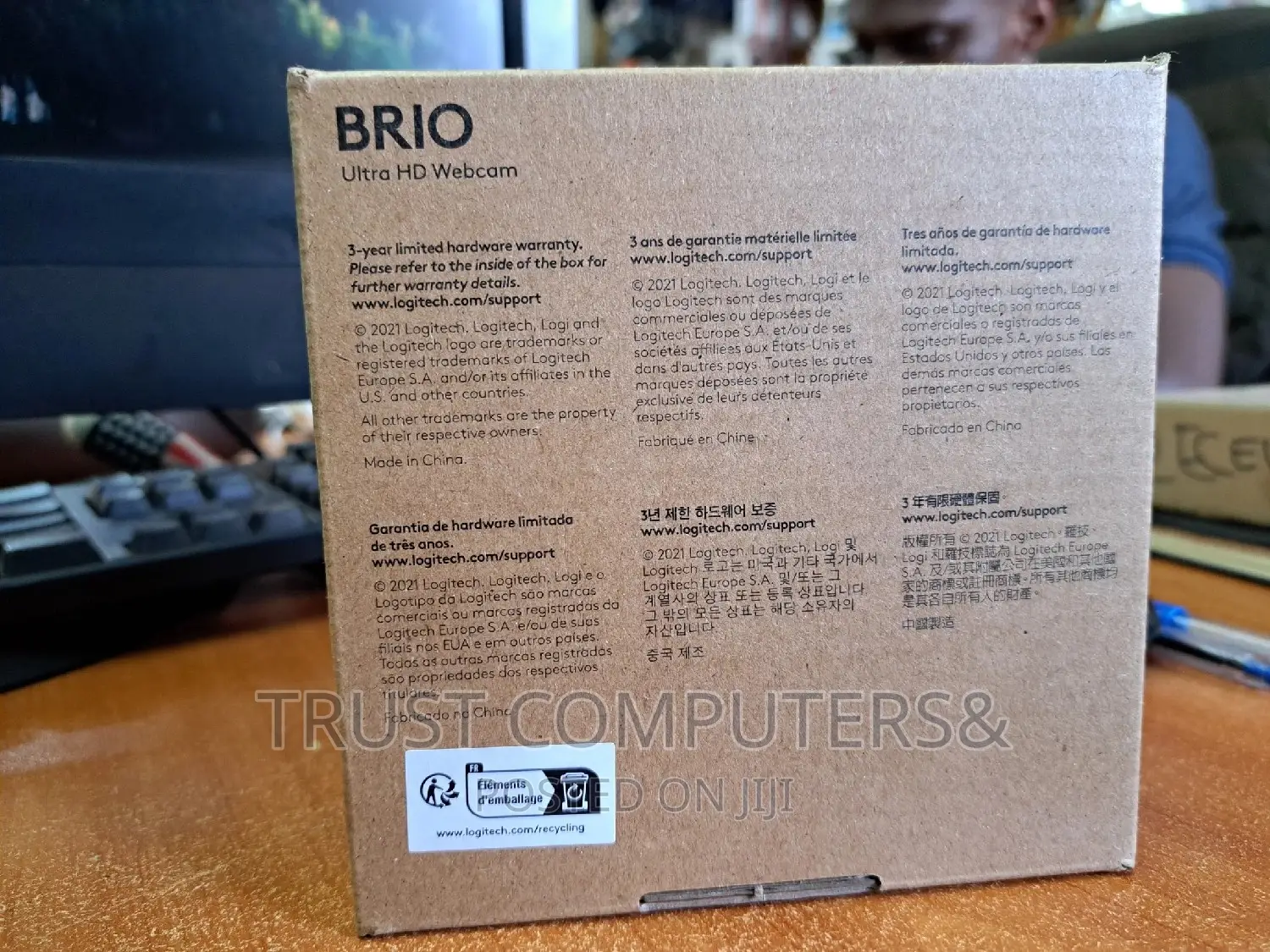 Logitech BRIO Webcam