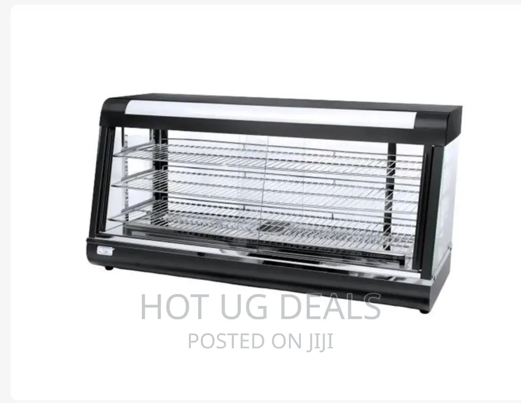 Commercial Food Display Warmer- Black