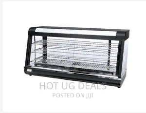 Commercial Food Display Warmer- Black