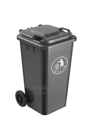 Outdoor 240L Plastic Waste Bin- Standard Household Size