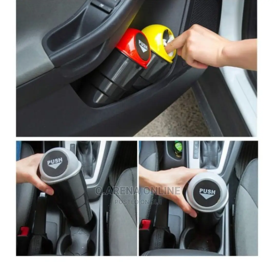 Sulfur Cup Holder Small Garbage Car Trash Bin