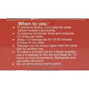 Female Hormone Balance Reproductive Fertility Tea Bags