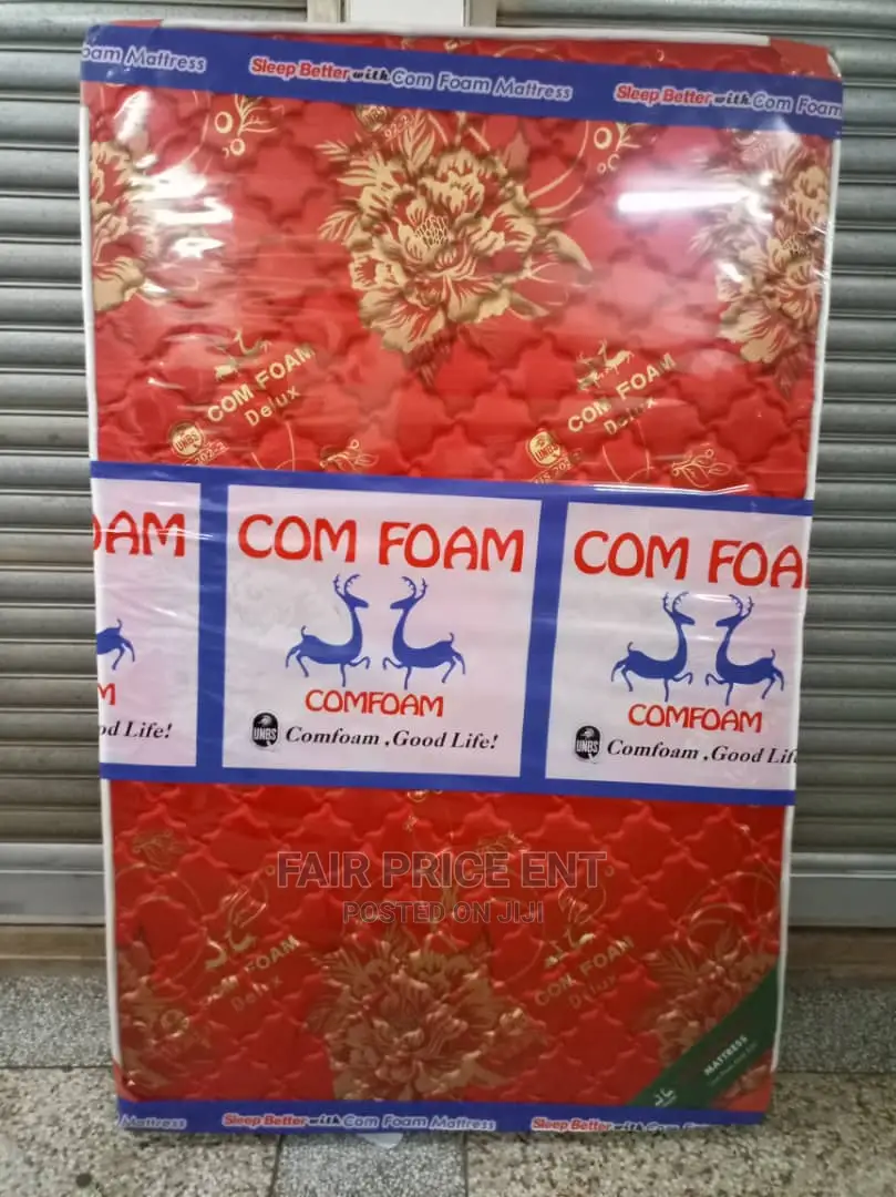 Mattress 3*6 6 Inches Quilted Density( Red)