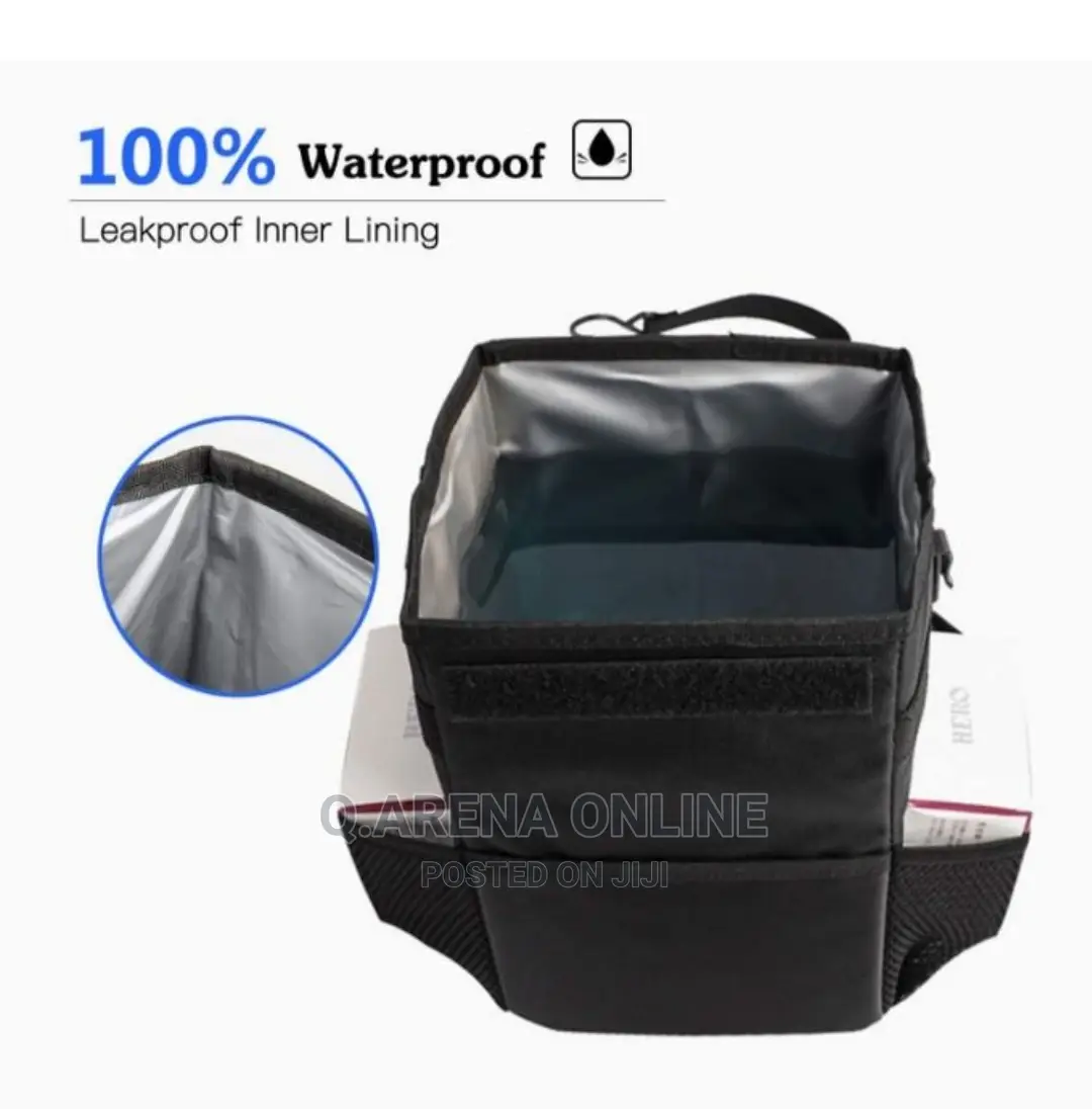 Car Trash Can And Storage Pockets100% Leak-proof Organizer