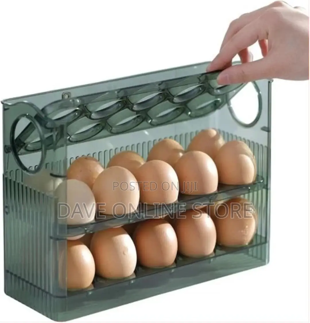 3 Layer Egg Holder for Fridge Storage Container