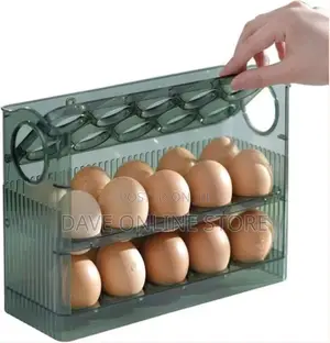 3 Layer Egg Holder for Fridge Storage Container