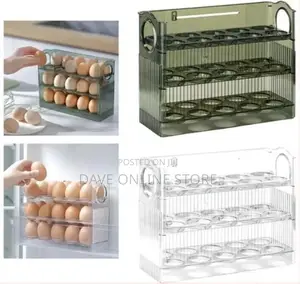 3 Layer Egg Holder for Fridge Storage Container