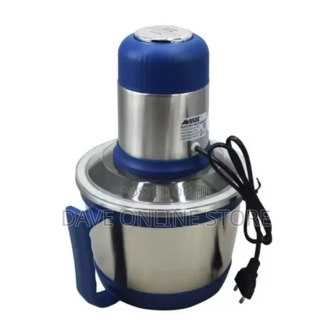 AVINAS 3.5L Electric Meat Grinder Bowl Vegetable Chopper