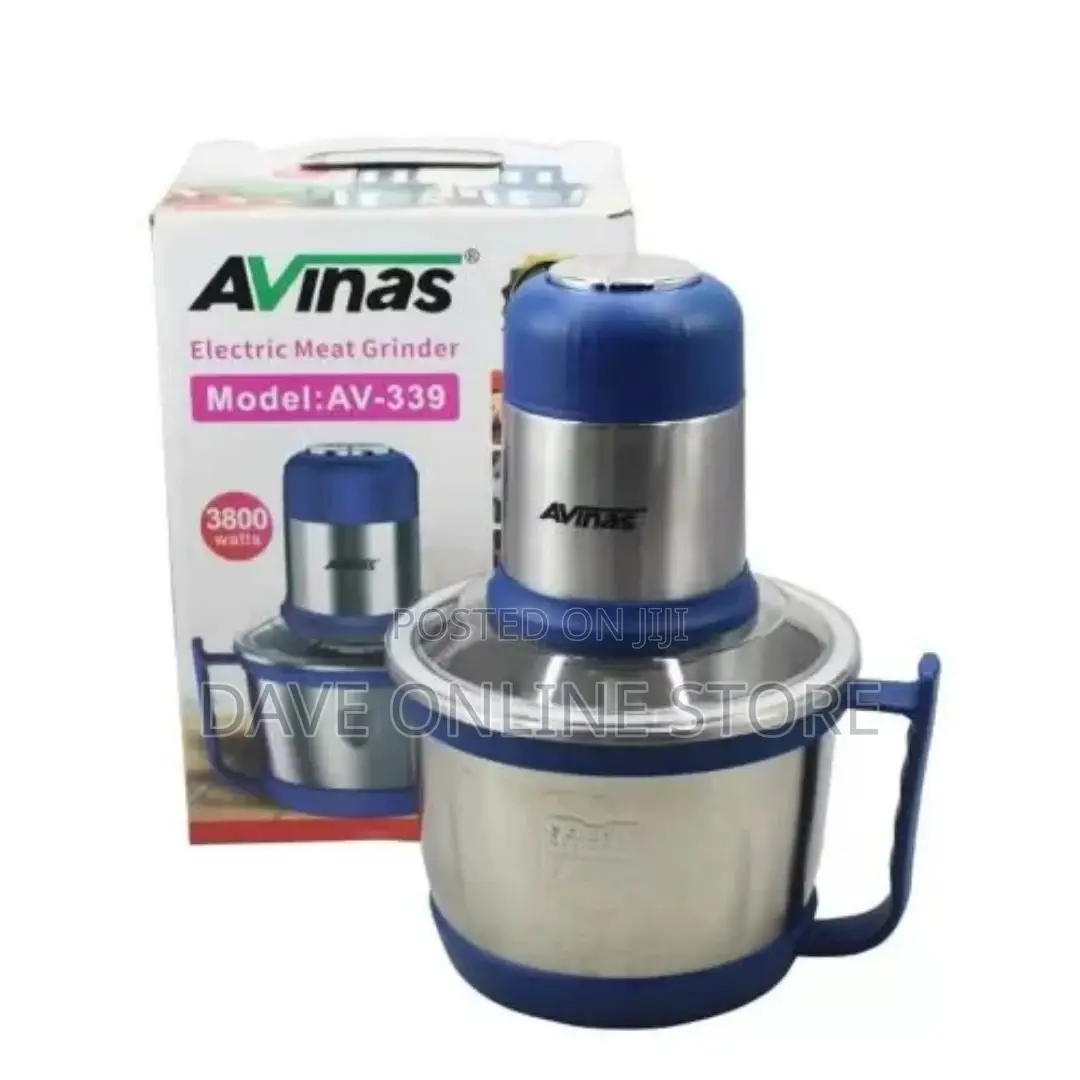 AVINAS 3.5L Electric Meat Grinder Bowl Vegetable Chopper