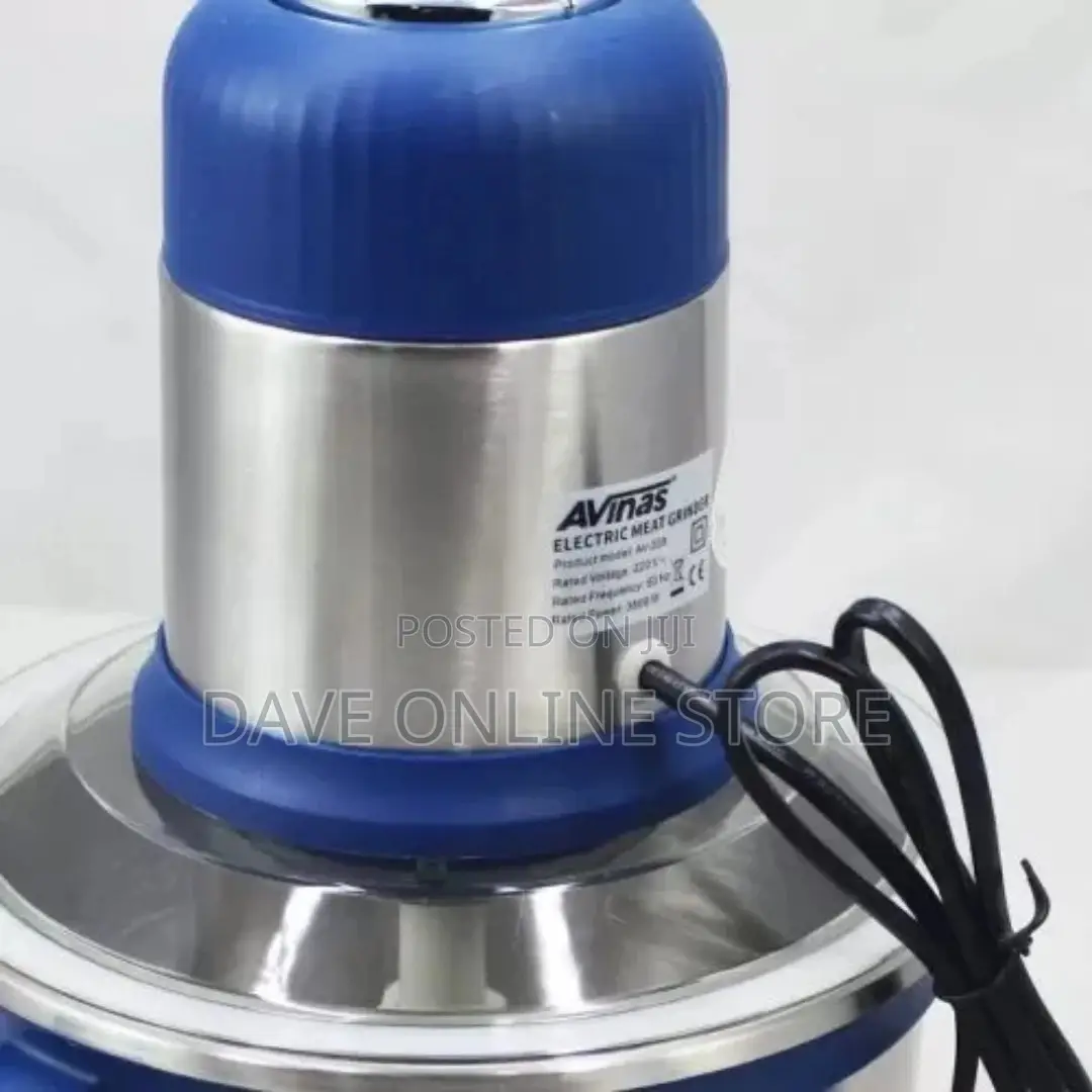 AVINAS 3.5L Electric Meat Grinder Bowl Vegetable Chopper