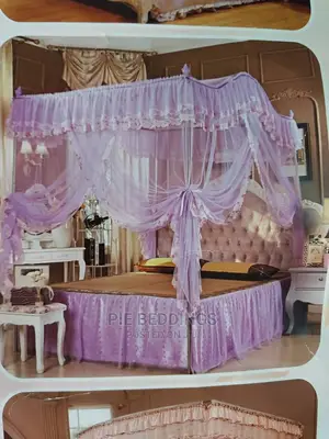 4 Stand Curve Mosquito Net
