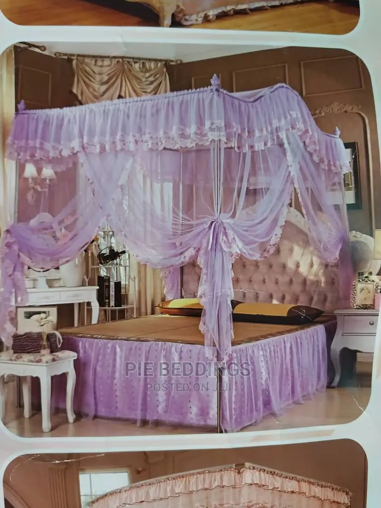4 Stand Curve Mosquito Net