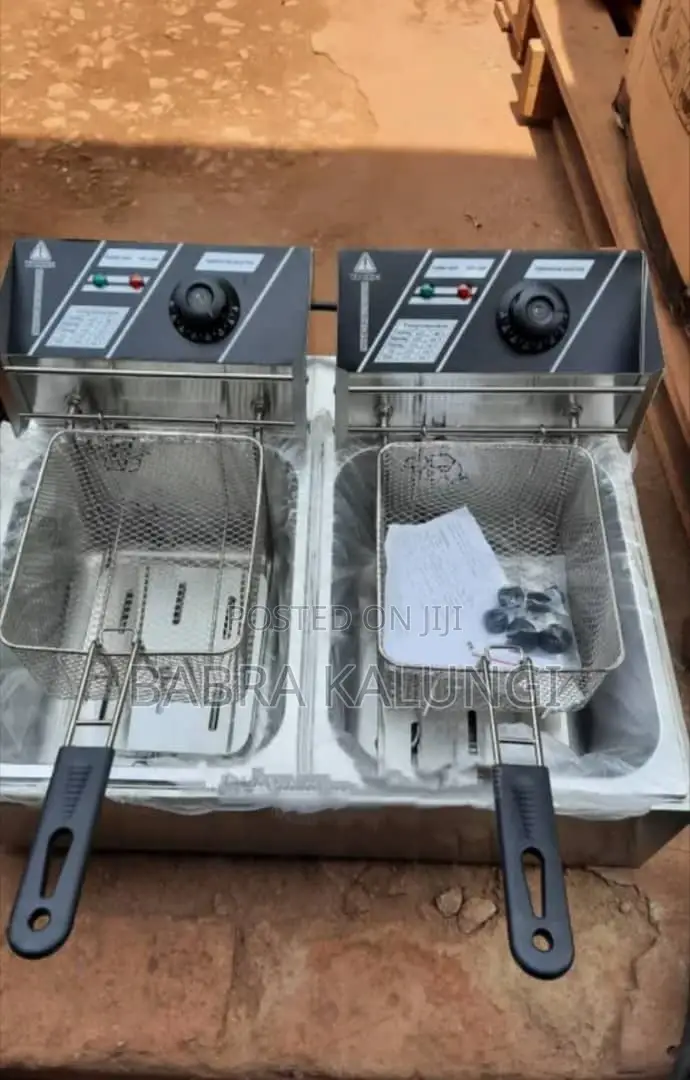 Hoffman 12l Double Deep Fryer