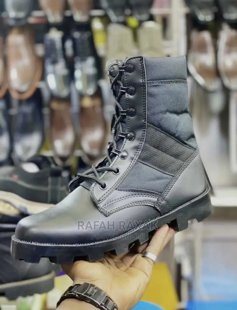 Original Black Jungle Army Desert Boots