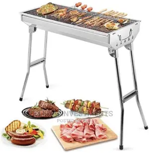 Folding BBQ Grill (Barbecue Charcoal Rack)