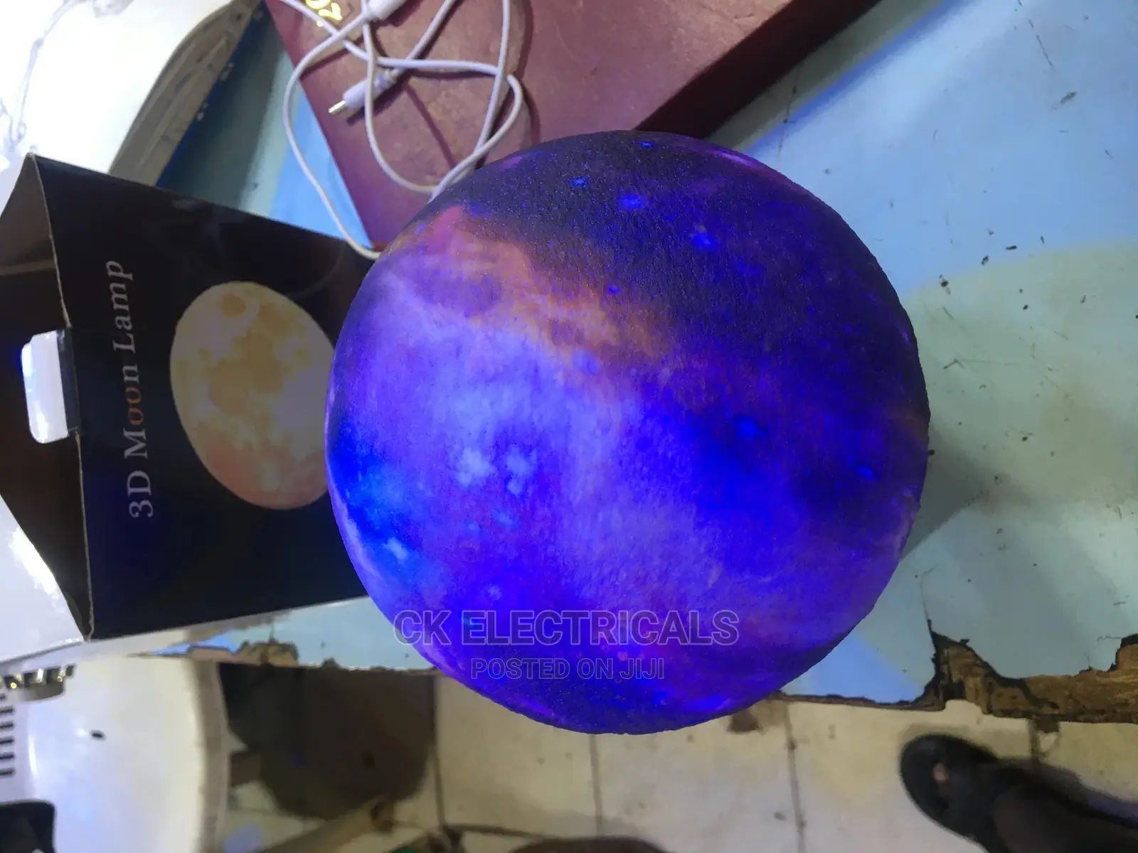 Bed Side Lamp(3D Moon Lamp)
