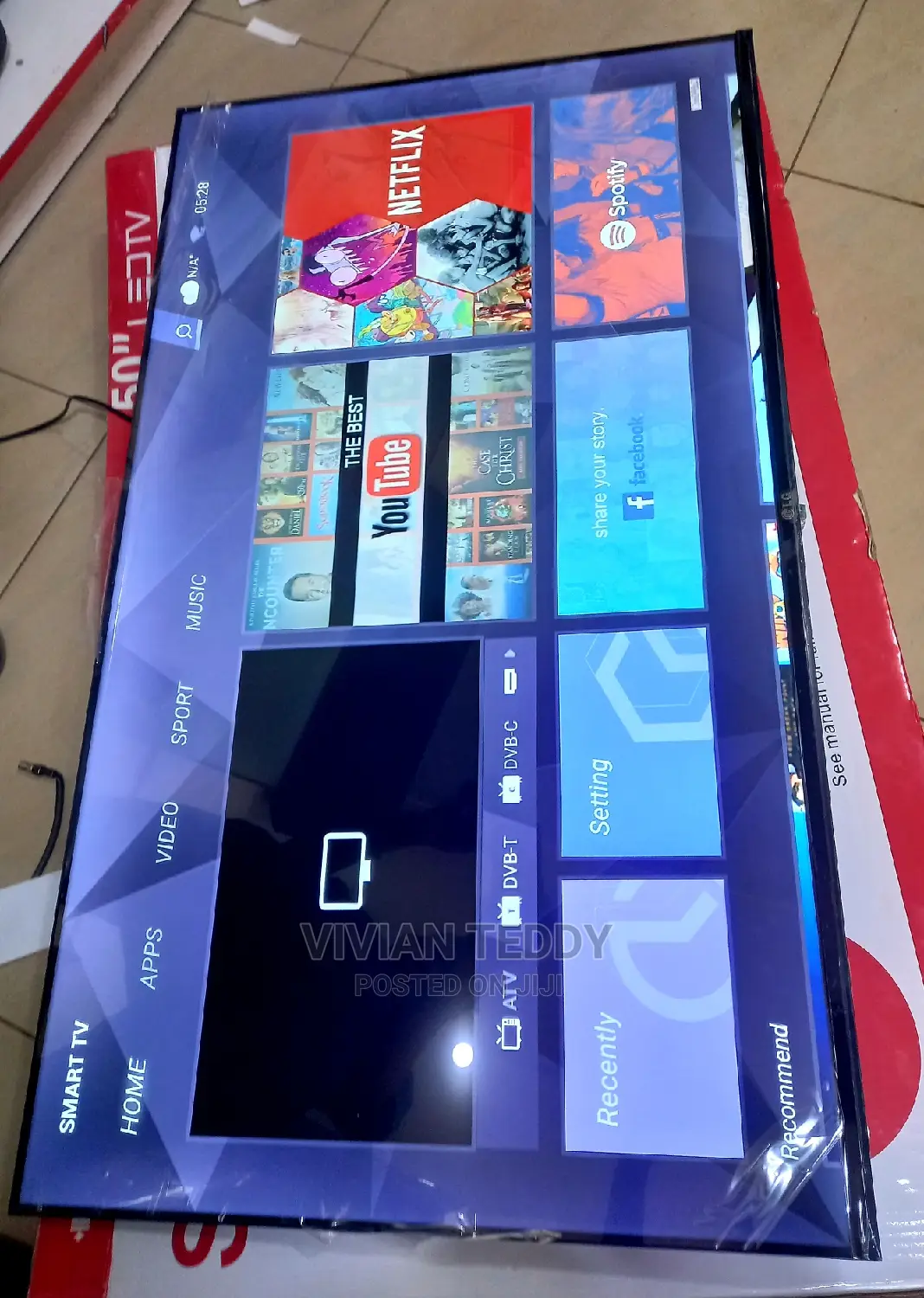 50" Led Lg TV