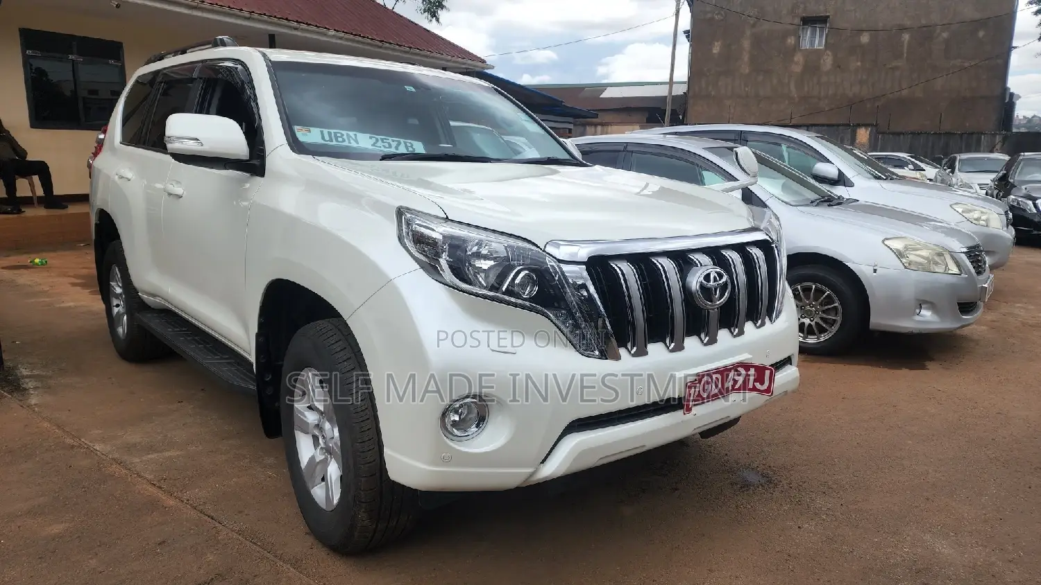 Toyota Land Cruiser Prado 2015 White