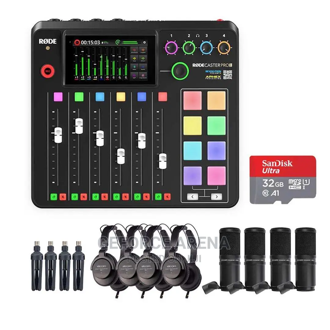 Rødecaster Pro Ii - Professional Audio Production Studio Kit