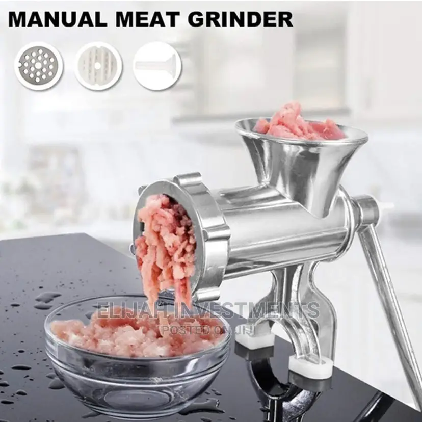Stainless Steel Manual Meat Grinder
