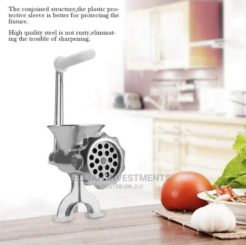 Stainless Steel Manual Meat Grinder