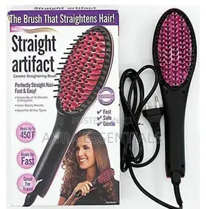 Hair Straightener Brush (Simply Straight