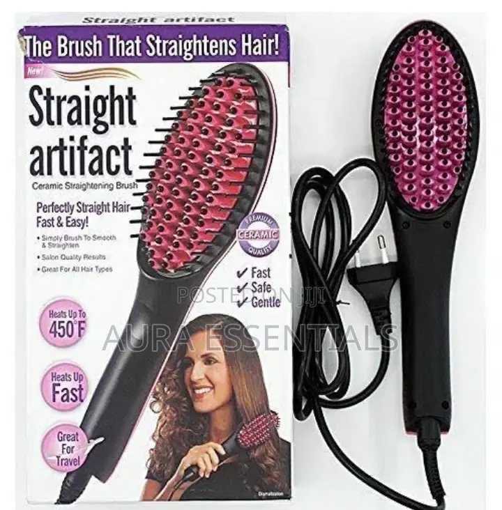 Hair Straightener Brush (Simply Straight