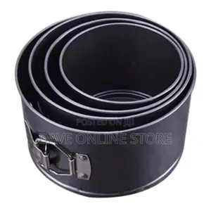 Cake Decor 4 Pcs Round Springform Tin Nonstick Cake Mould