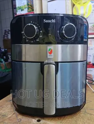 5L Saachi Oil Free Air Fryer - Silver