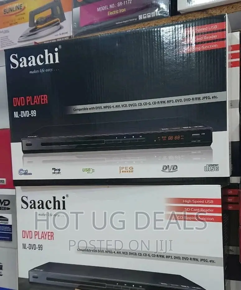 Saachi High Speed DVD Player Black in Central Division TV & DVD