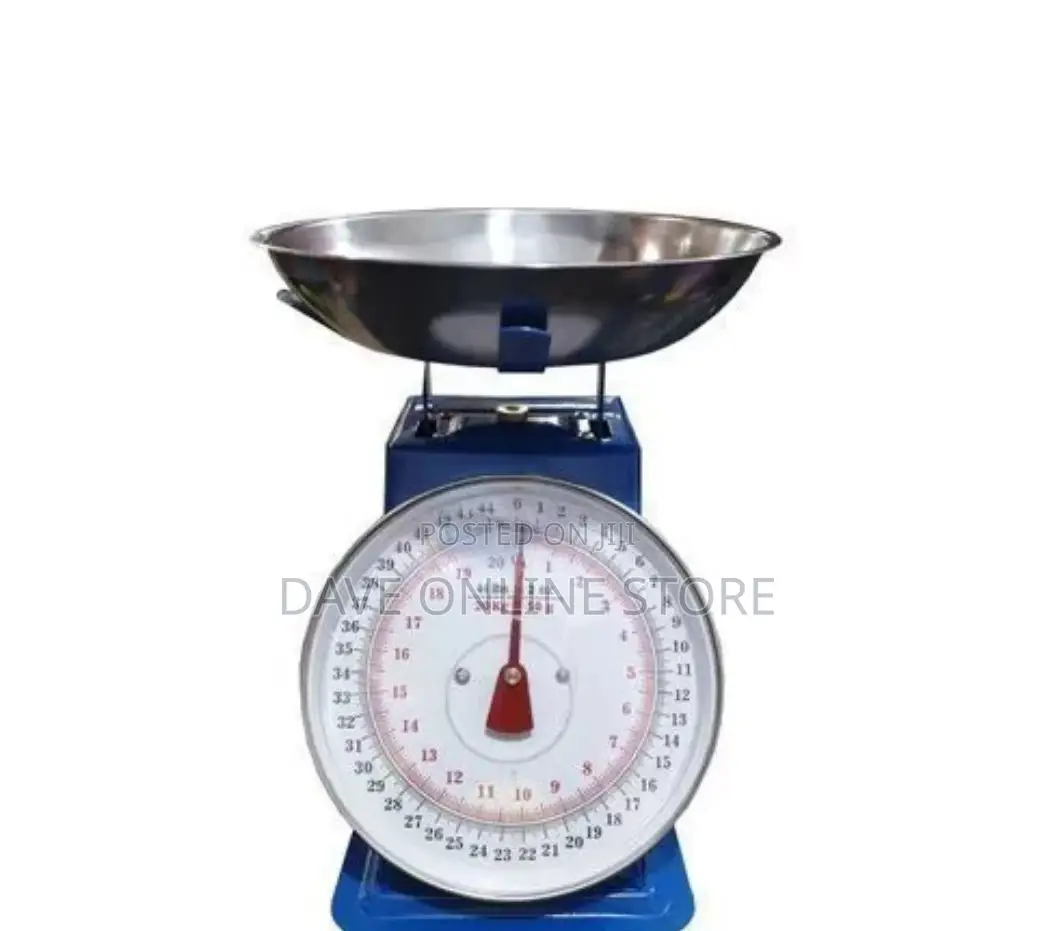 Mechanical Kitchen Weighing Scale of 20kgs – Silver