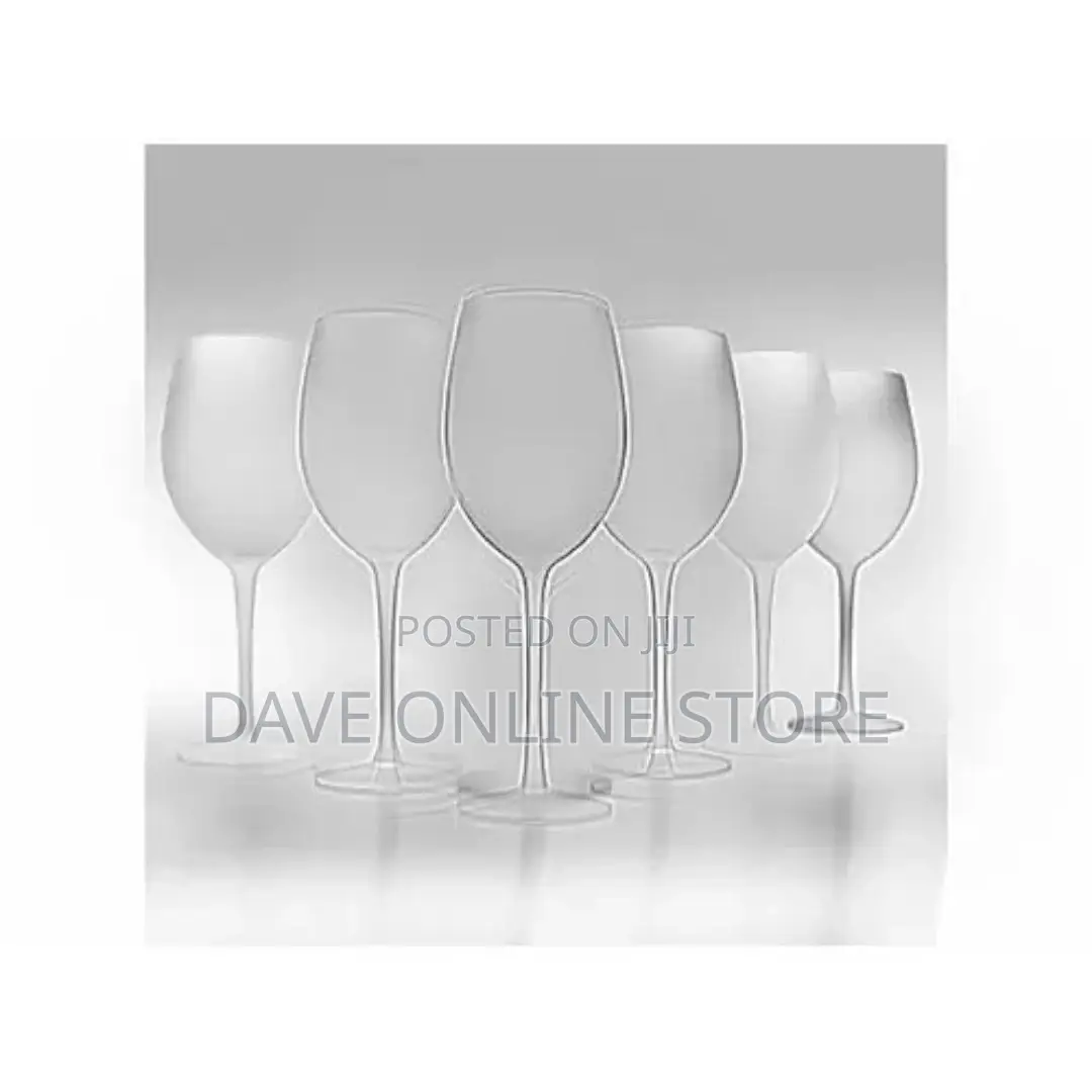6 Pieces of Colored Juice Wine Frosted Glass Ice Effect