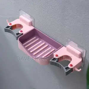 Mop Holder Brush Storage Rack Soap Dish Box