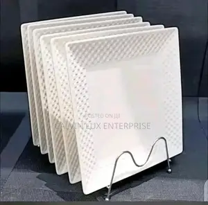 Ceramic Square Plates 6pieces