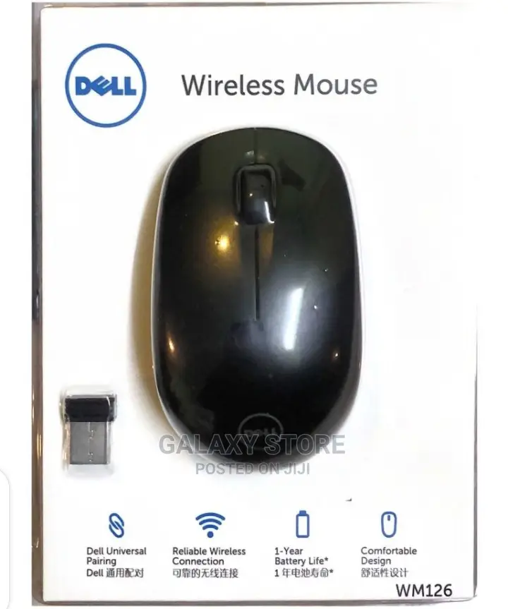 Dell Wireless Mouse Optical Sensor for Laptop and Computer