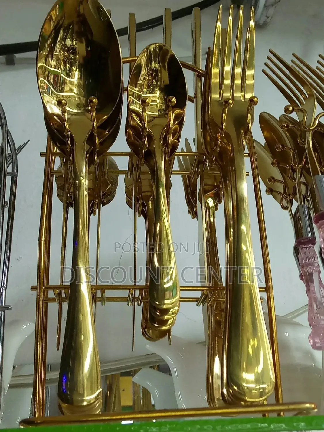 Gold Folk Cutlery