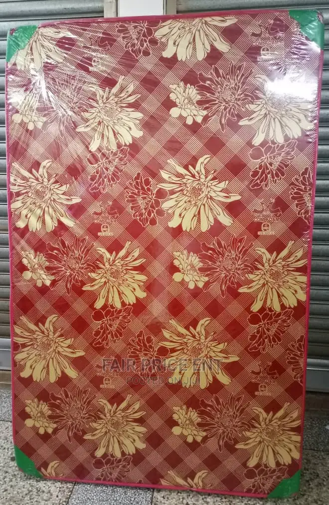 Deluxe Mattress 5*6 6 Inches Sealed ( Red