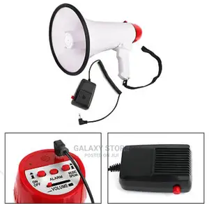 Megaphone Horn Microphone Protest Rally 30w Siren