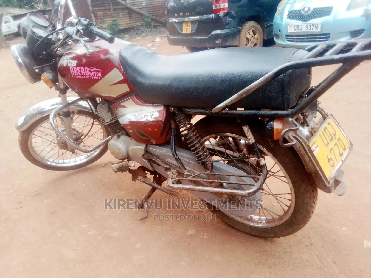 TVS HLX 125 2011 Red