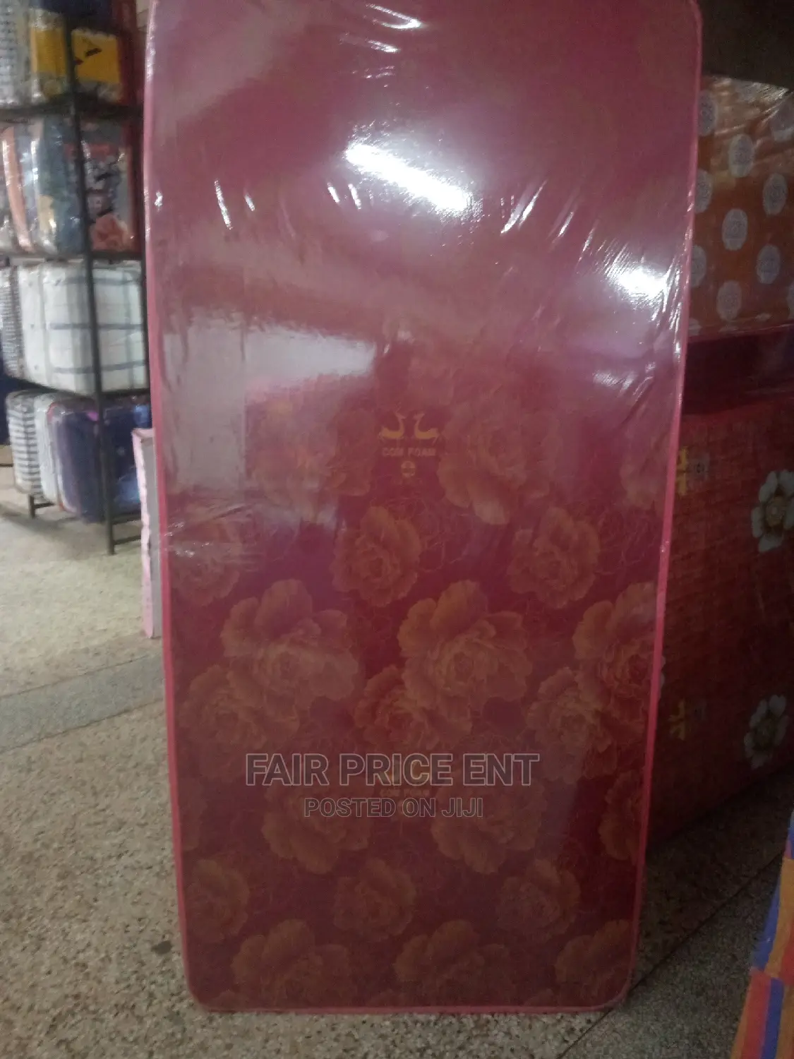 Mattress 3*6 in 4 Iches ( Red)