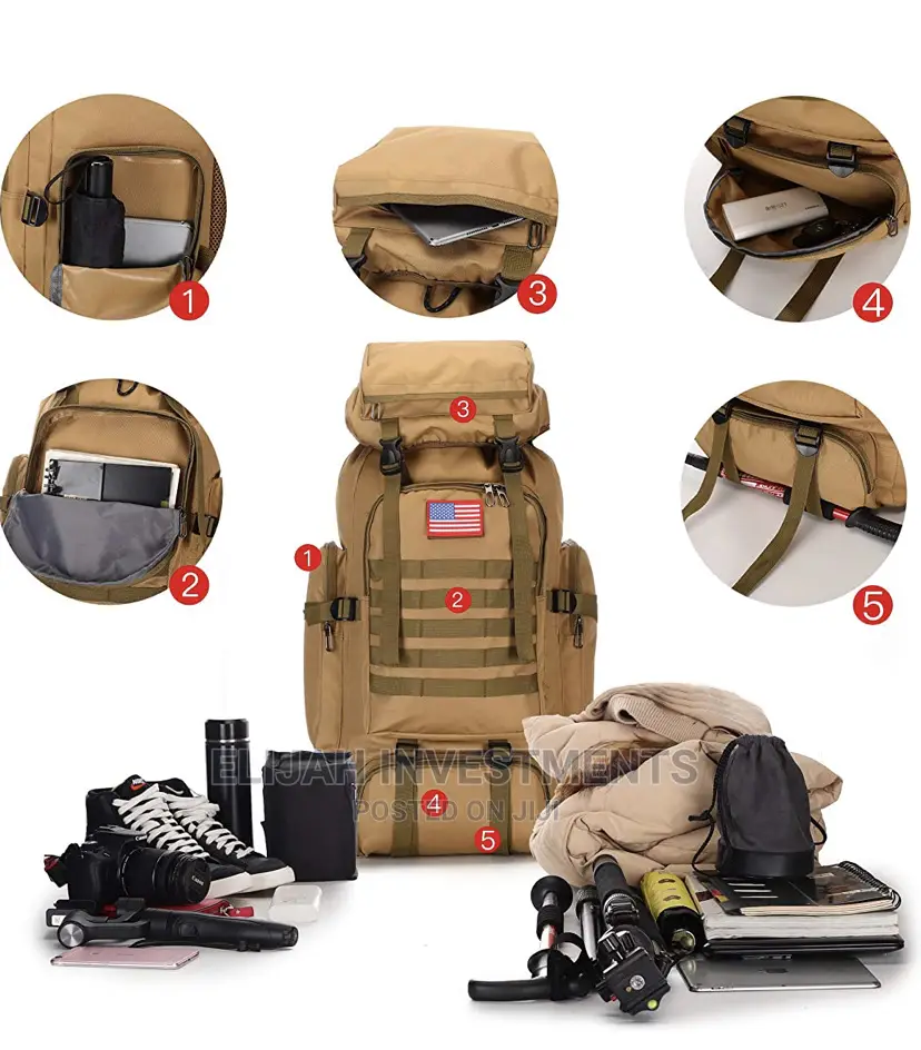 New Travel Camping Backpack Bag
